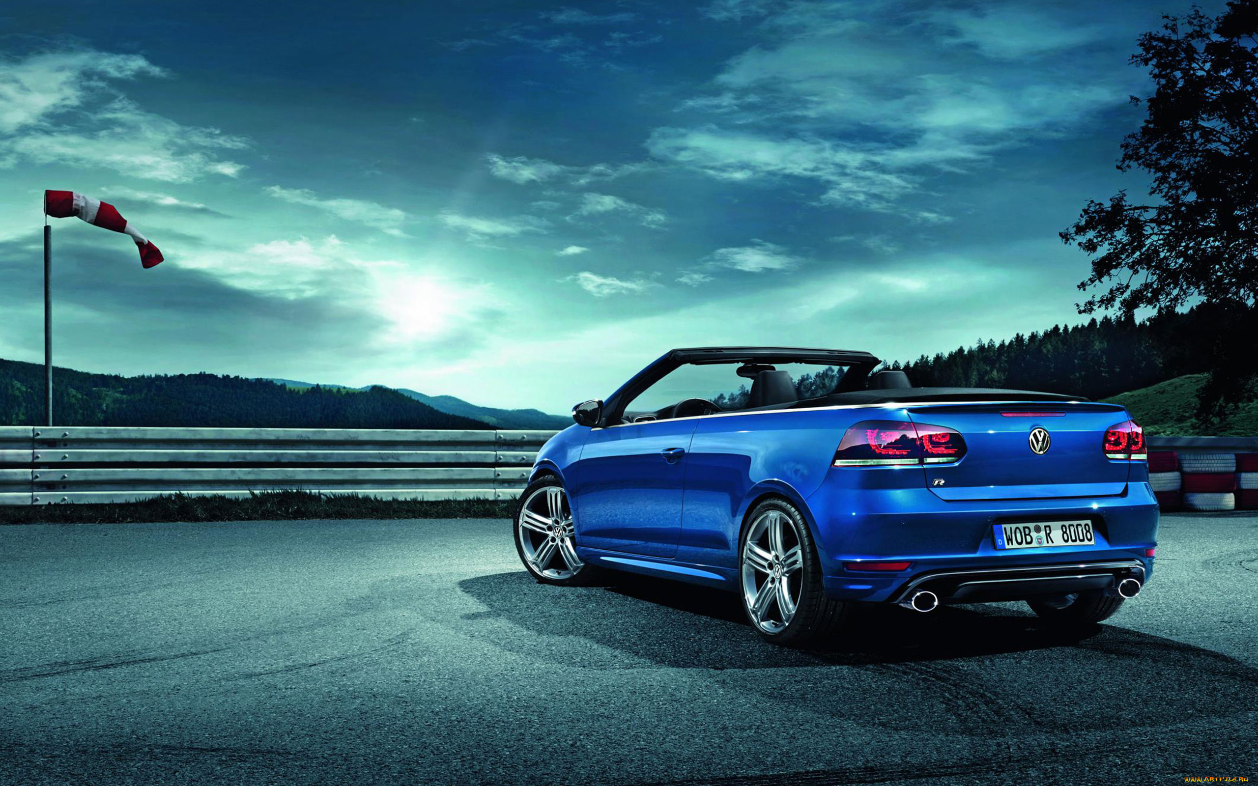 , volkswagen, cabriolet, golf, r